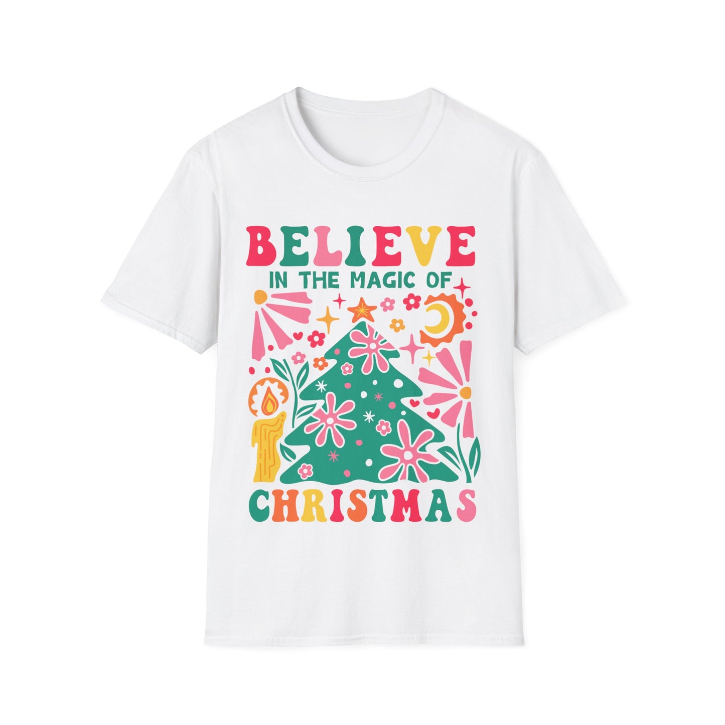 Believe In The Magic Of Christmas T-Shirt