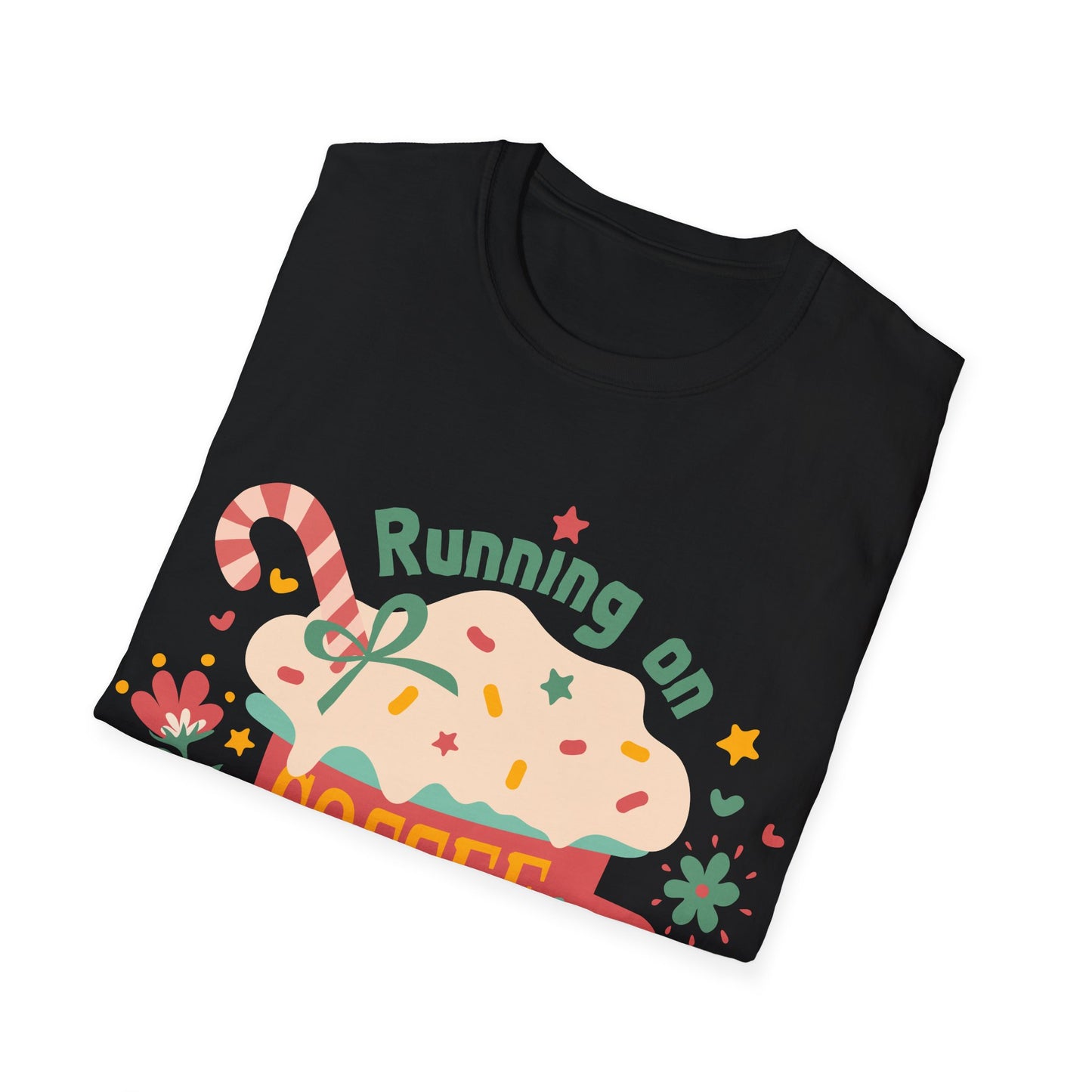 Running On Coffee & Christmas Cheer T-Shirt