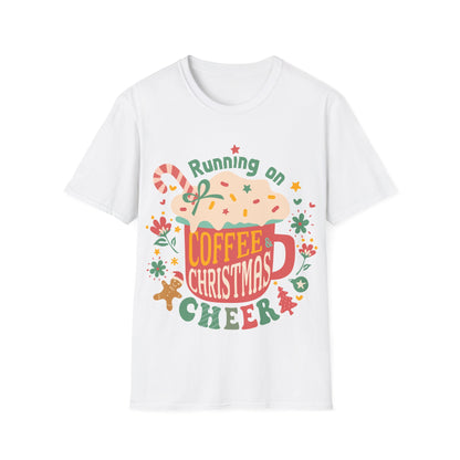 Running On Coffee & Christmas Cheer T-Shirt